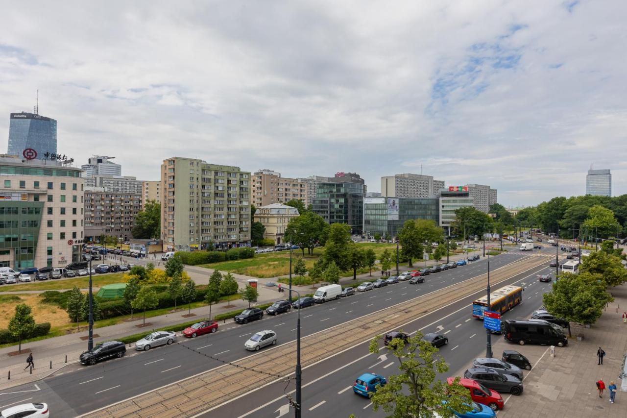 Trendy Apartment Marszalkowska With City View Near Ogrod Saski By Noclegi Renters Varsovia Exterior foto